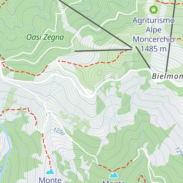 Map of Ristorante al Maneggio