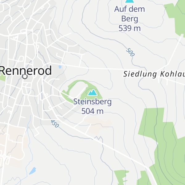 Map of Steinsberg
