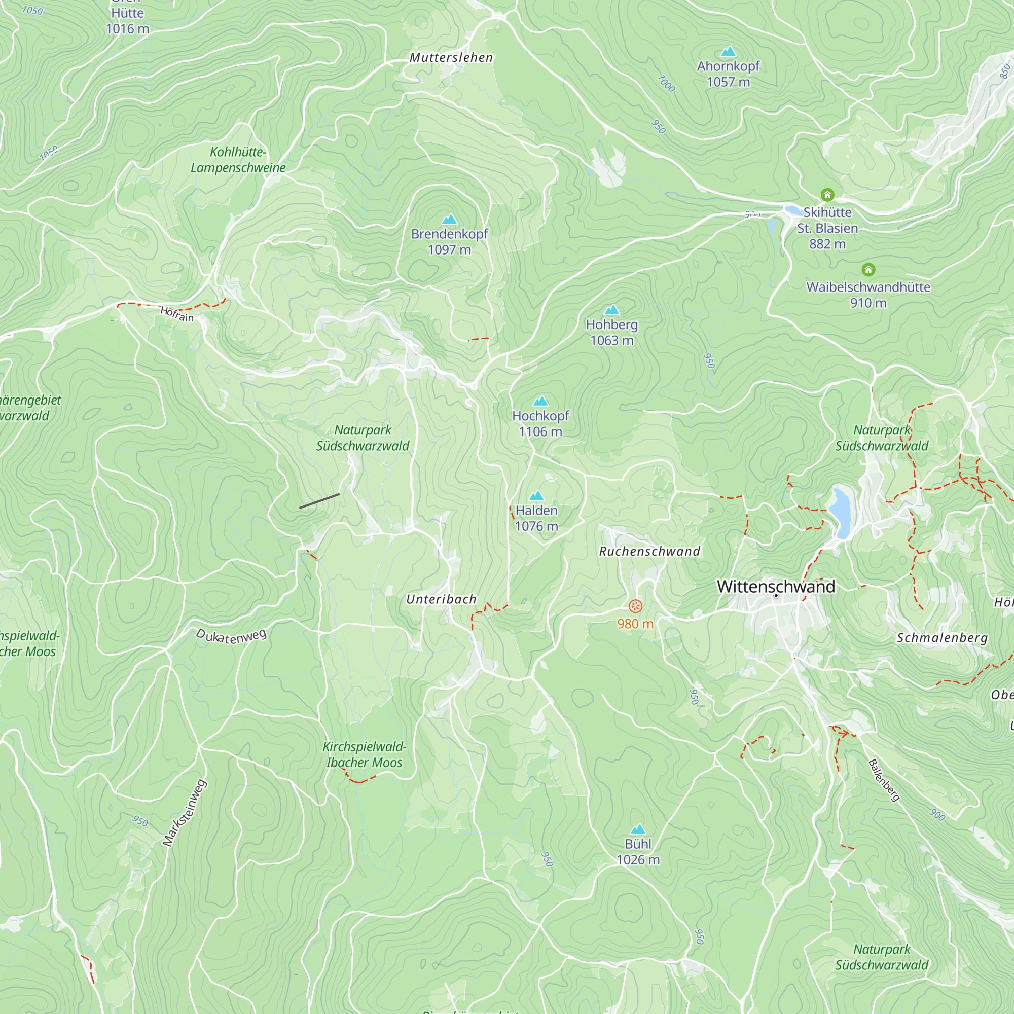 Engländerhütte & Grillplatz map
