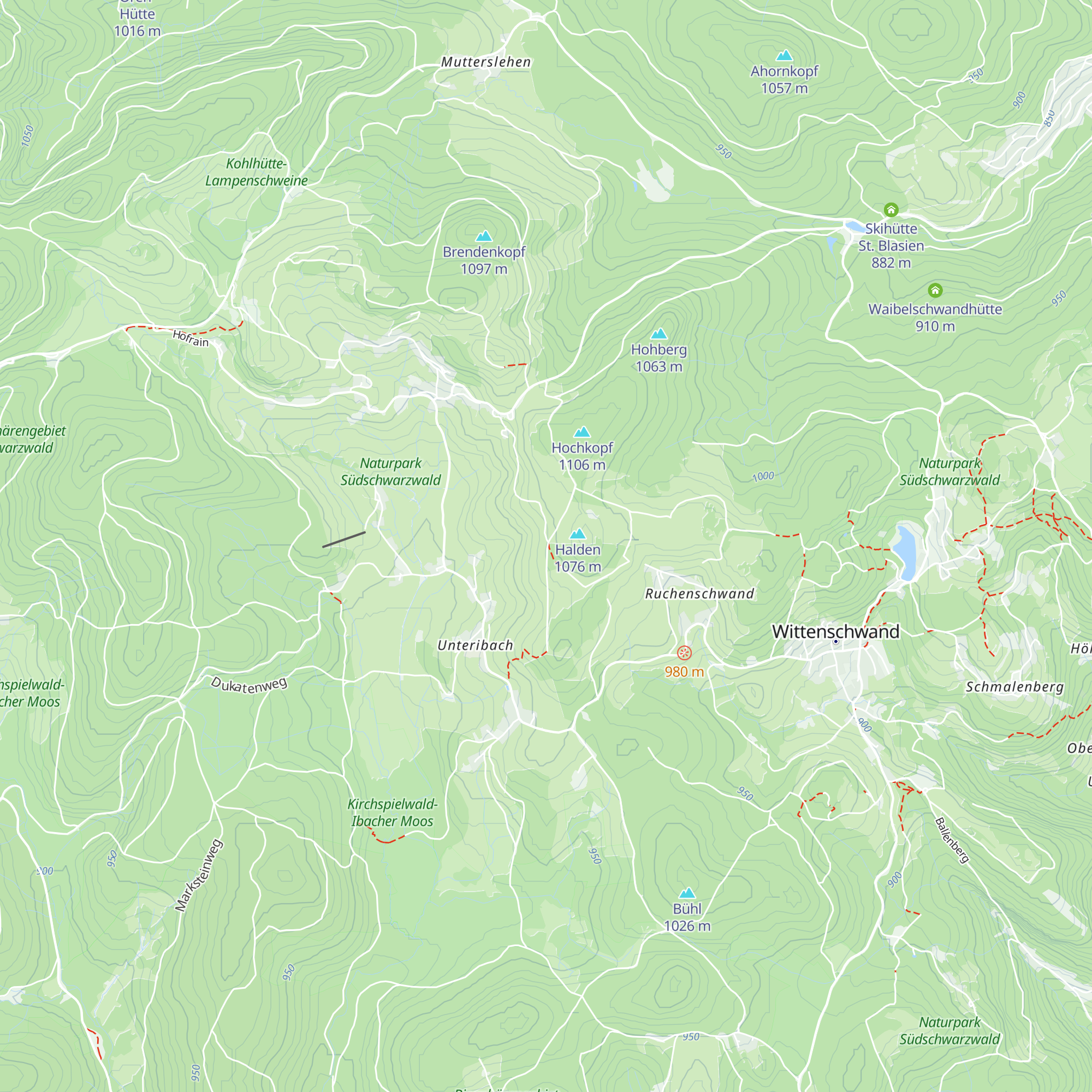 Engländerhütte & Grillplatz map