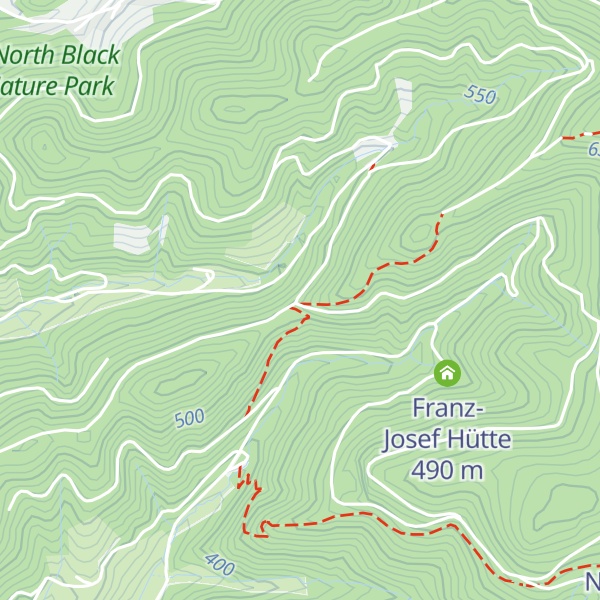 Map of Brujörghütte