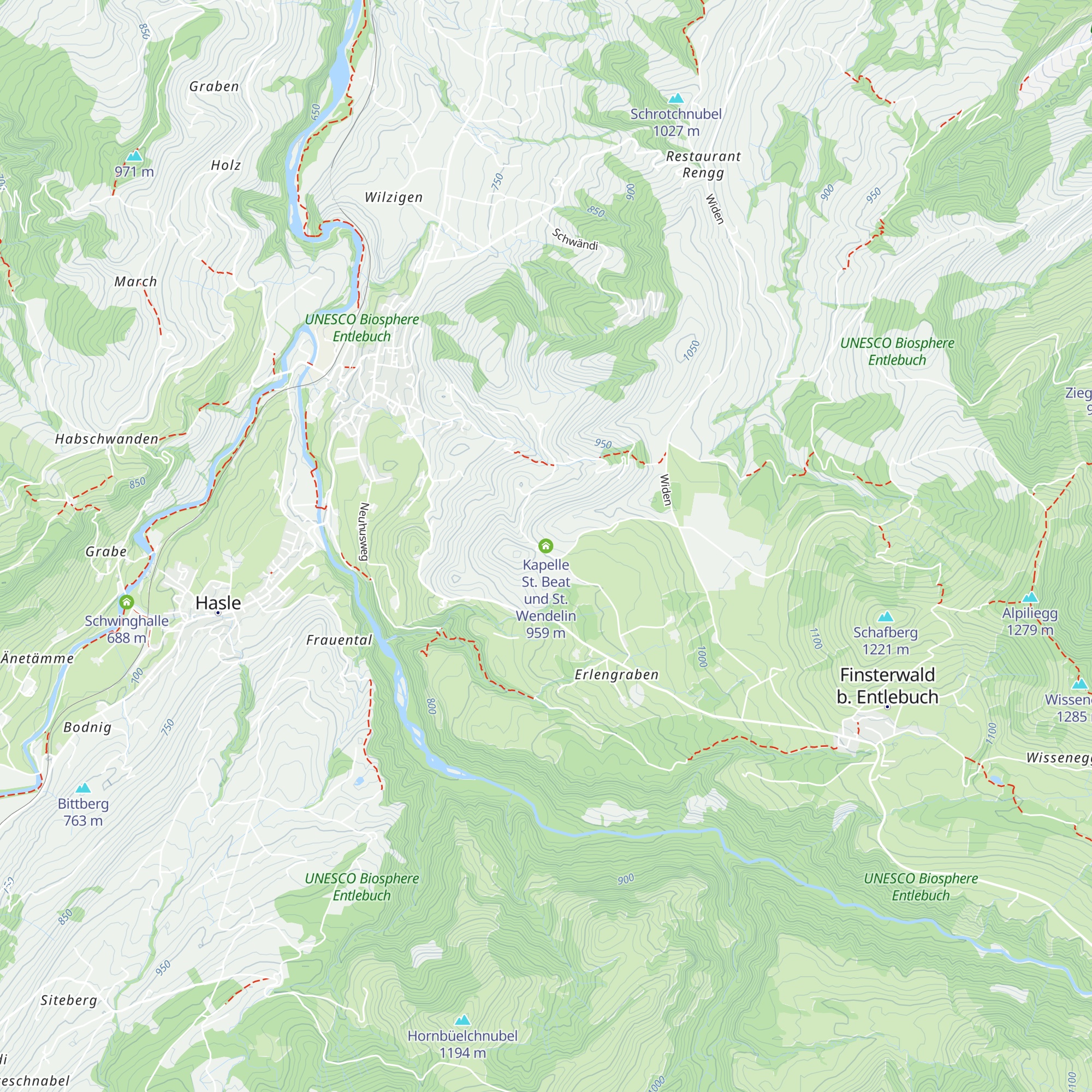 Kapelle St. Beat und St. Wendelin map