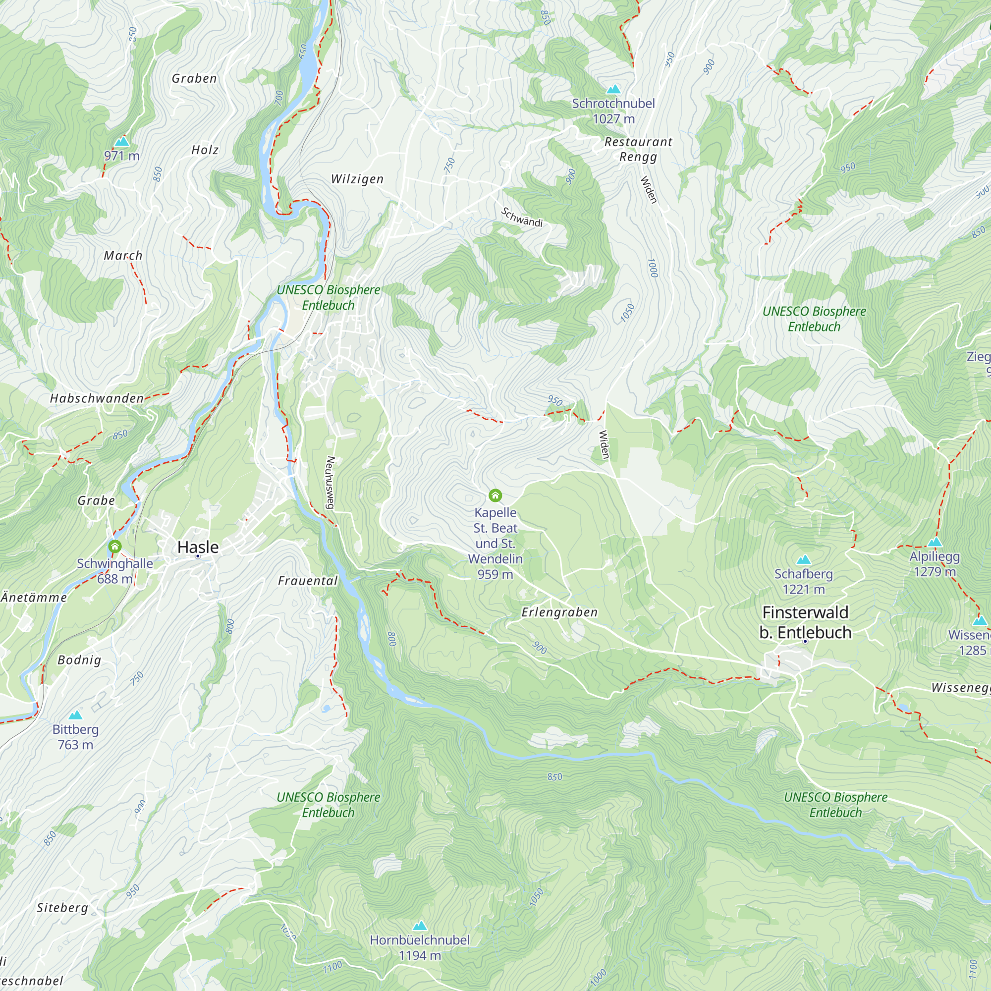 Kapelle St. Beat und St. Wendelin map