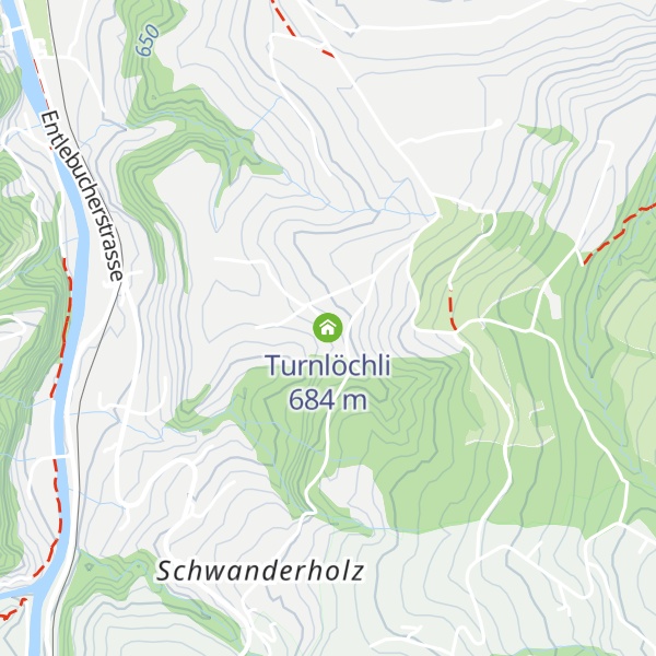 Map of Turnlöchli