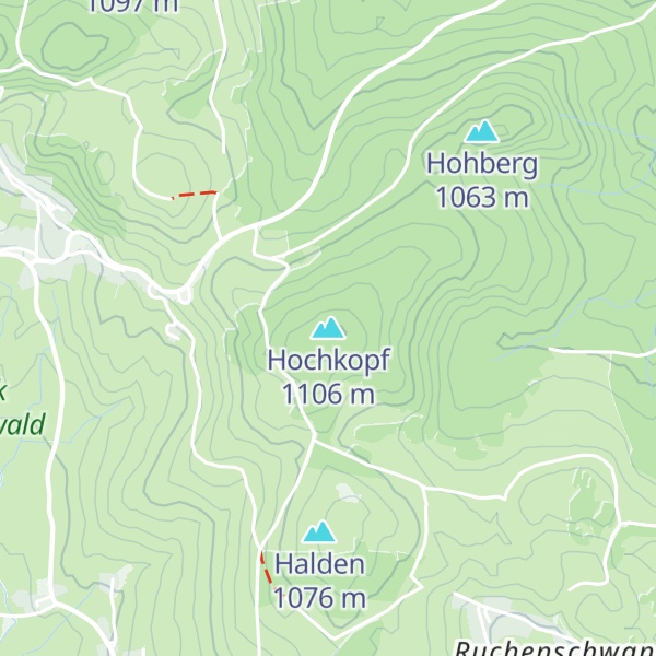Map of Hochkopf