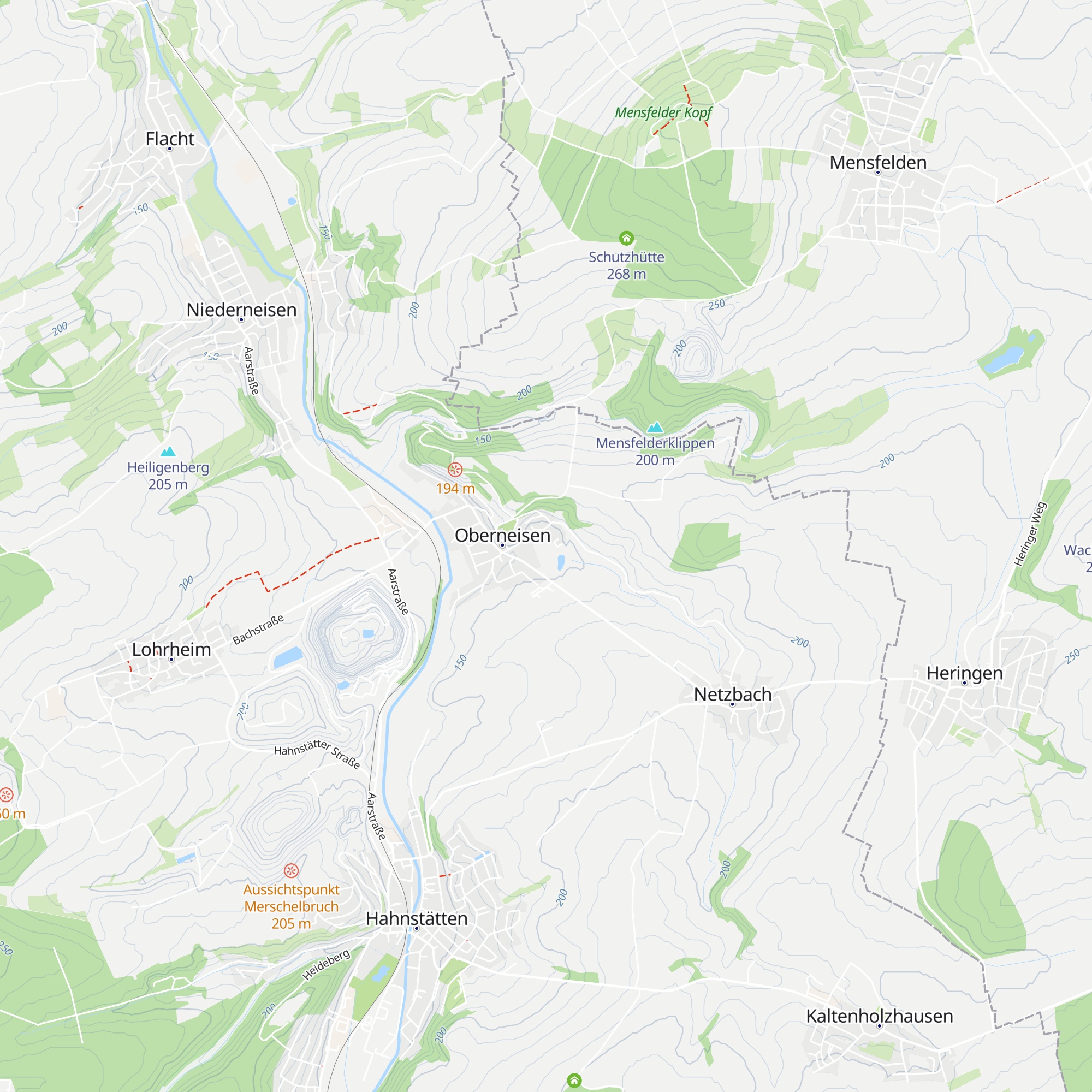 Grillhütte Oberneisen map