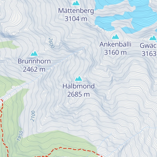 Map of Halbmond