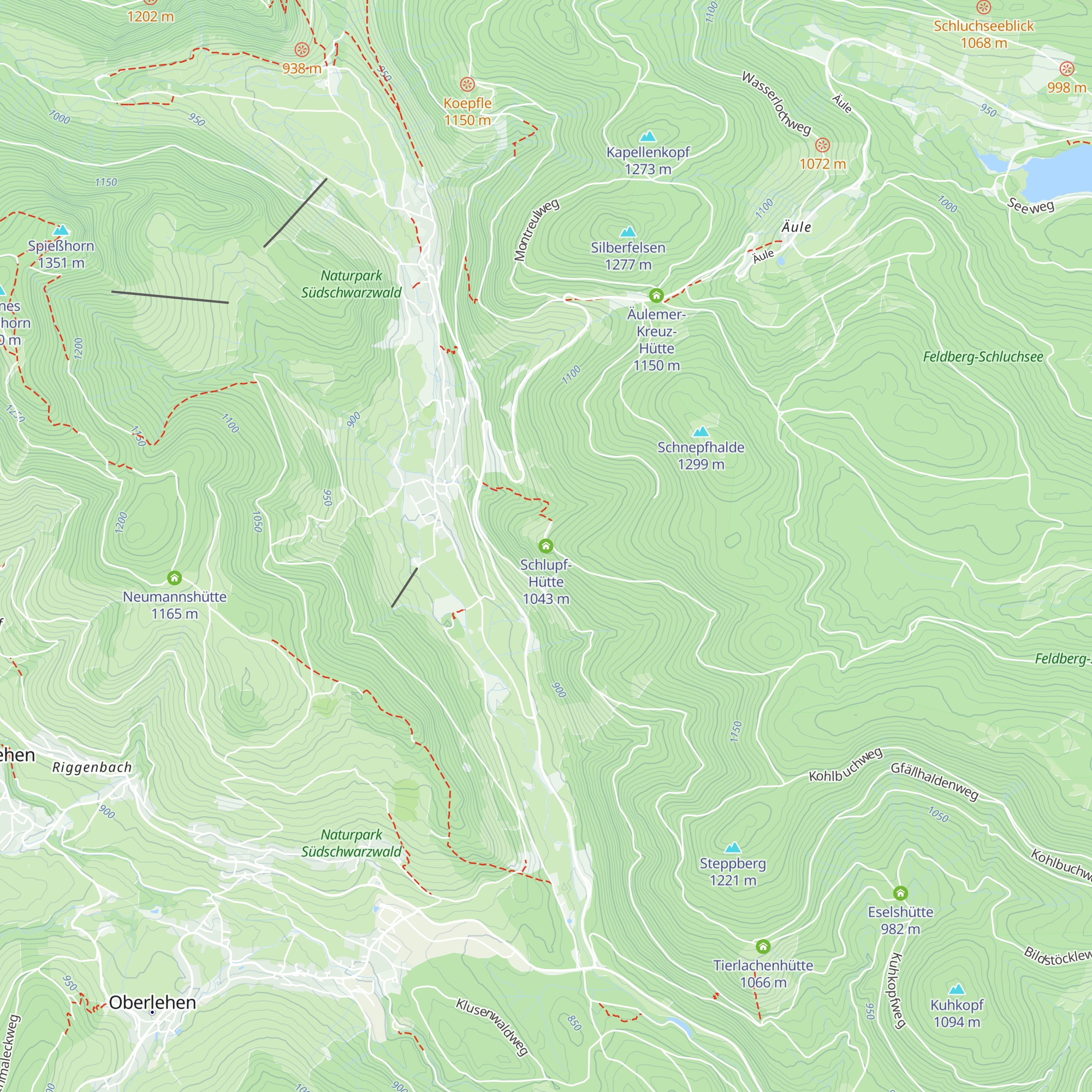 Schlupf-Hütte map
