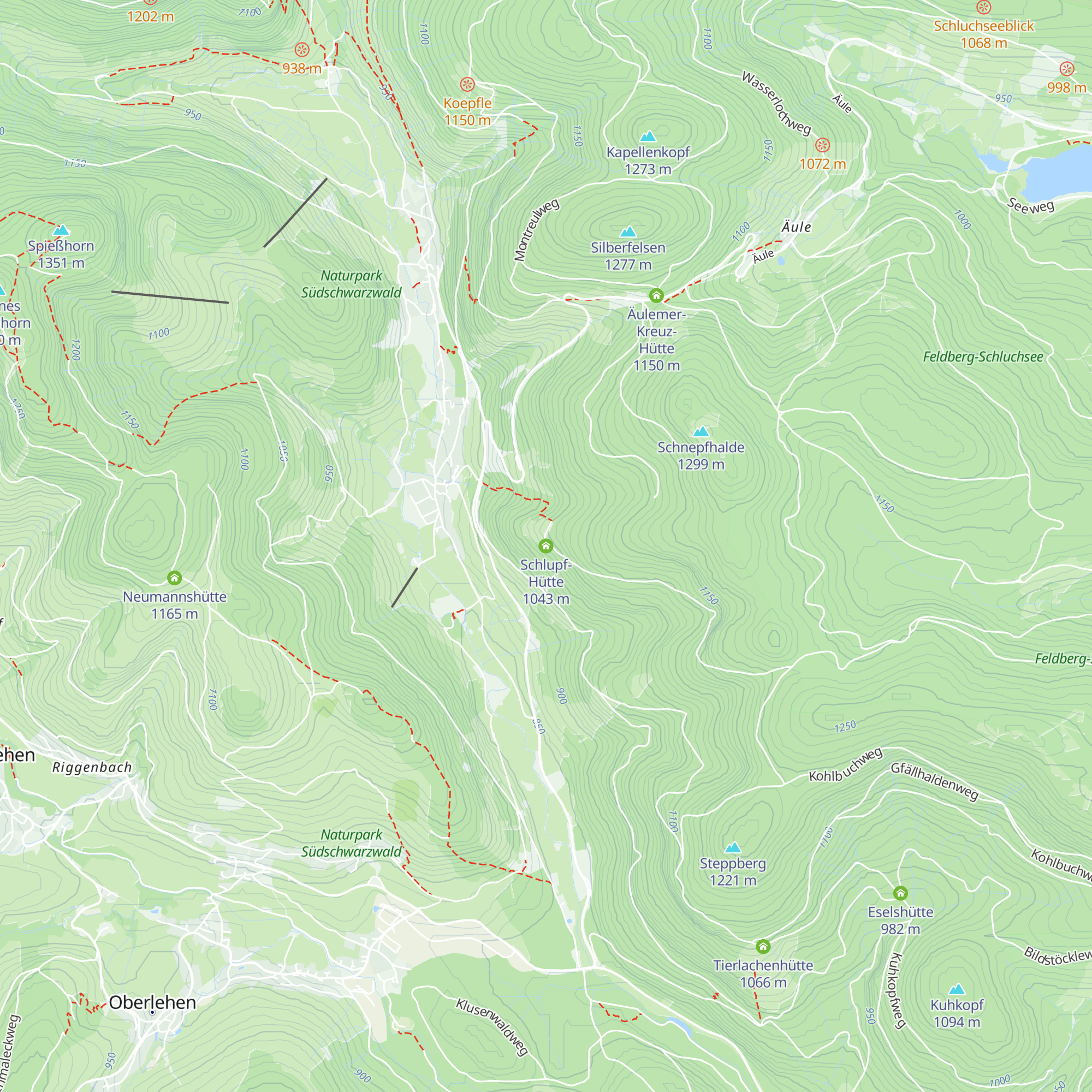Schlupf-Hütte map