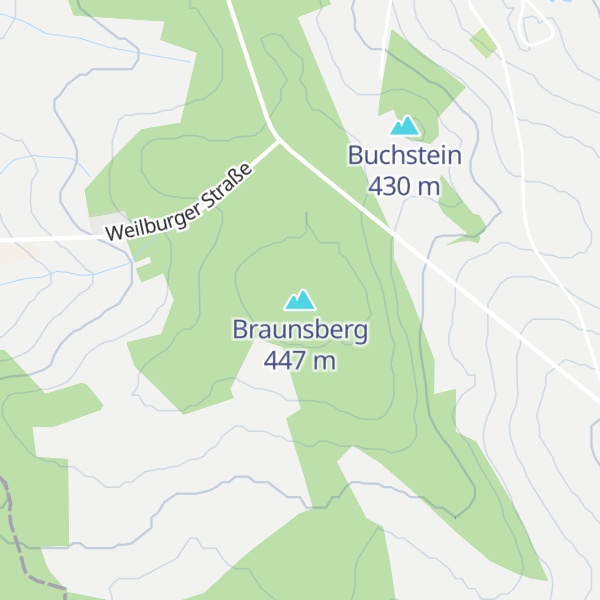 Map of Braunsberg