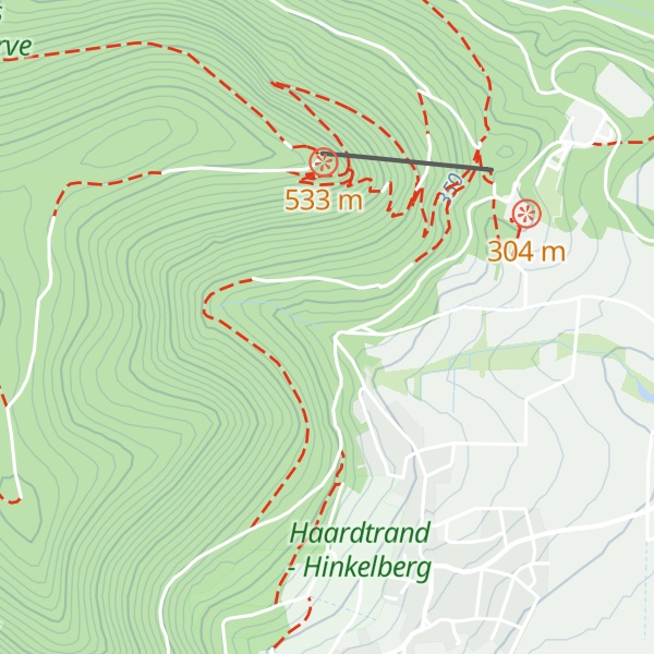 Map of Waldgaststätte Rietania Hütte