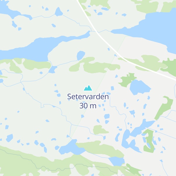 Map of Setervarden