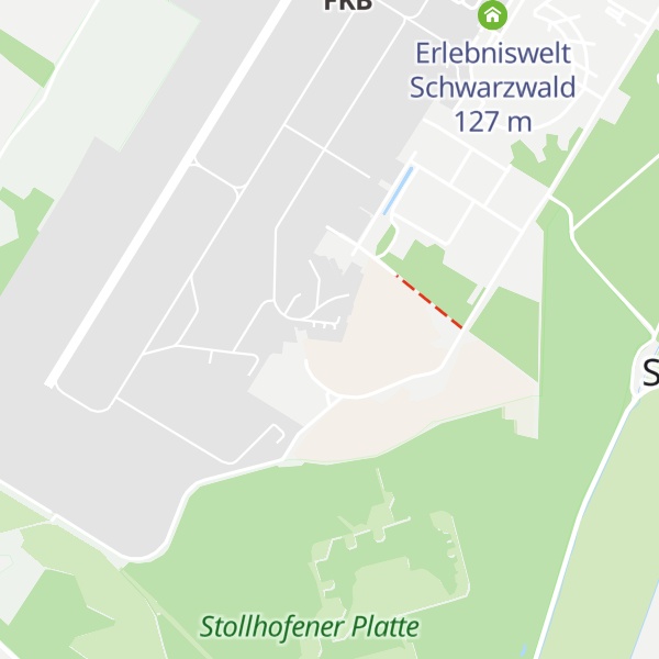 Map of Flugvorbereitungshütte für Rundhangars