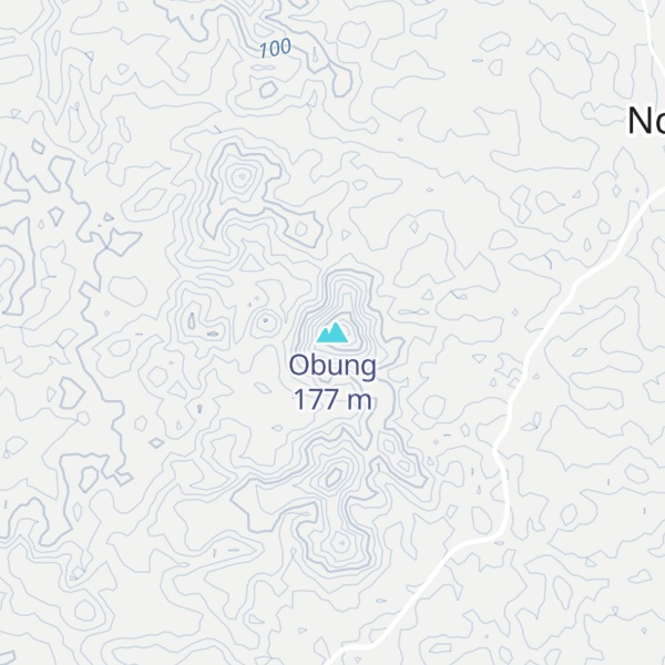 Map of Obung