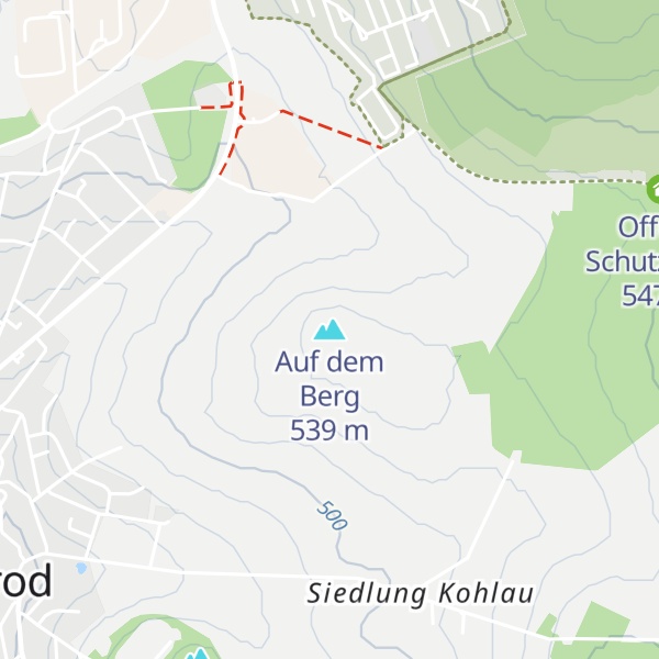 Map of Auf dem Berg