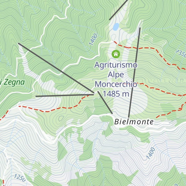 Map of Monte Marca