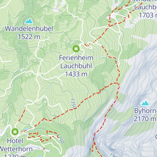 Map of Ischboden-Hütte