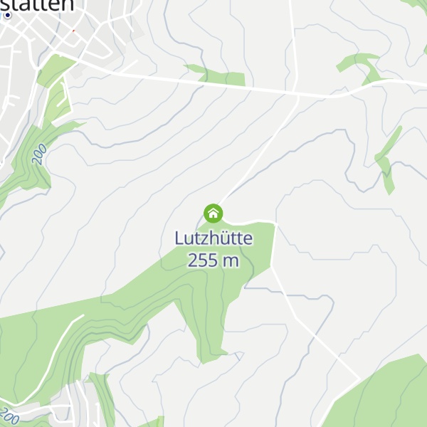 Map of Lutzhütte