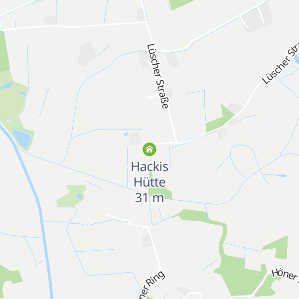Map of Hackis Hütte