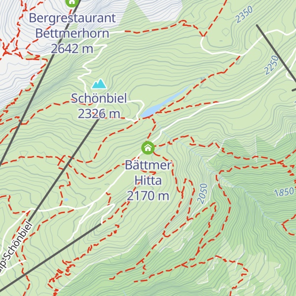 Map of Bättmer Hitta