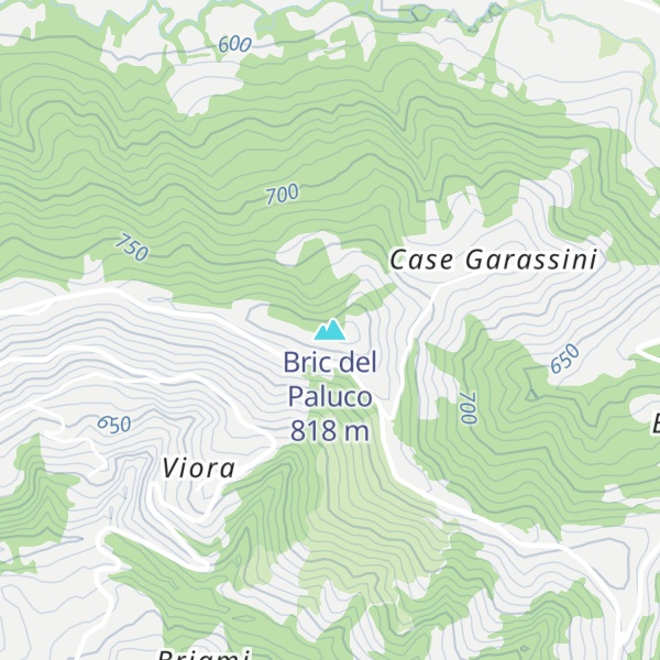 Map of Bric del Paluco