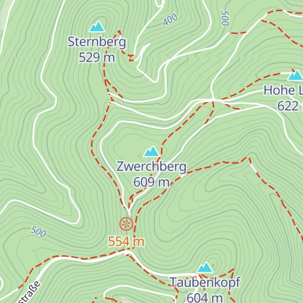 Map of Zwerchberg