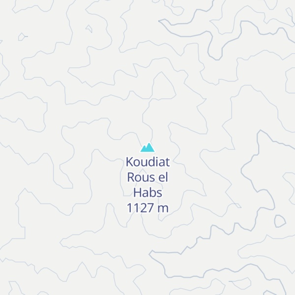 Map of Koudiat Rous el Habs