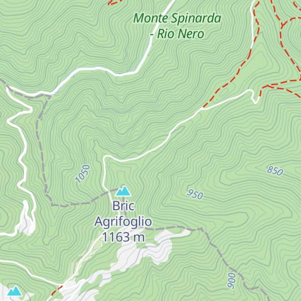 Map of Bric Scravaiazza