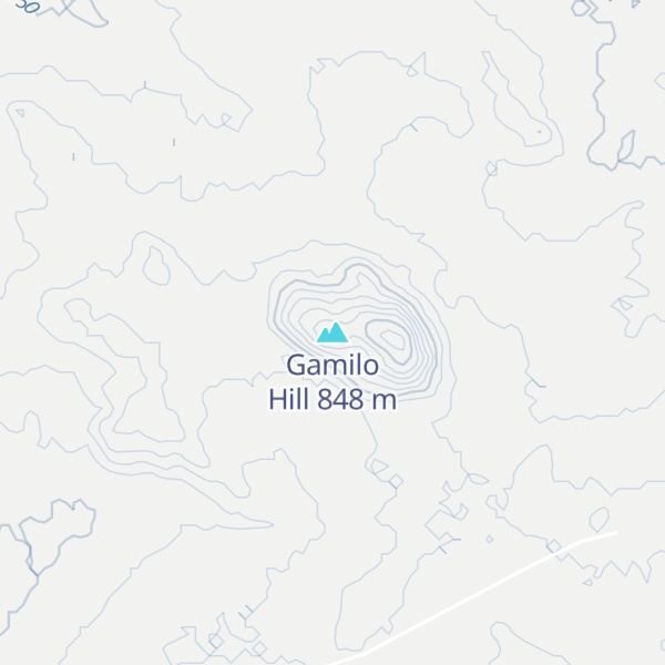 Map of Gamilo Hill