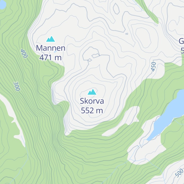 Map of Skorva