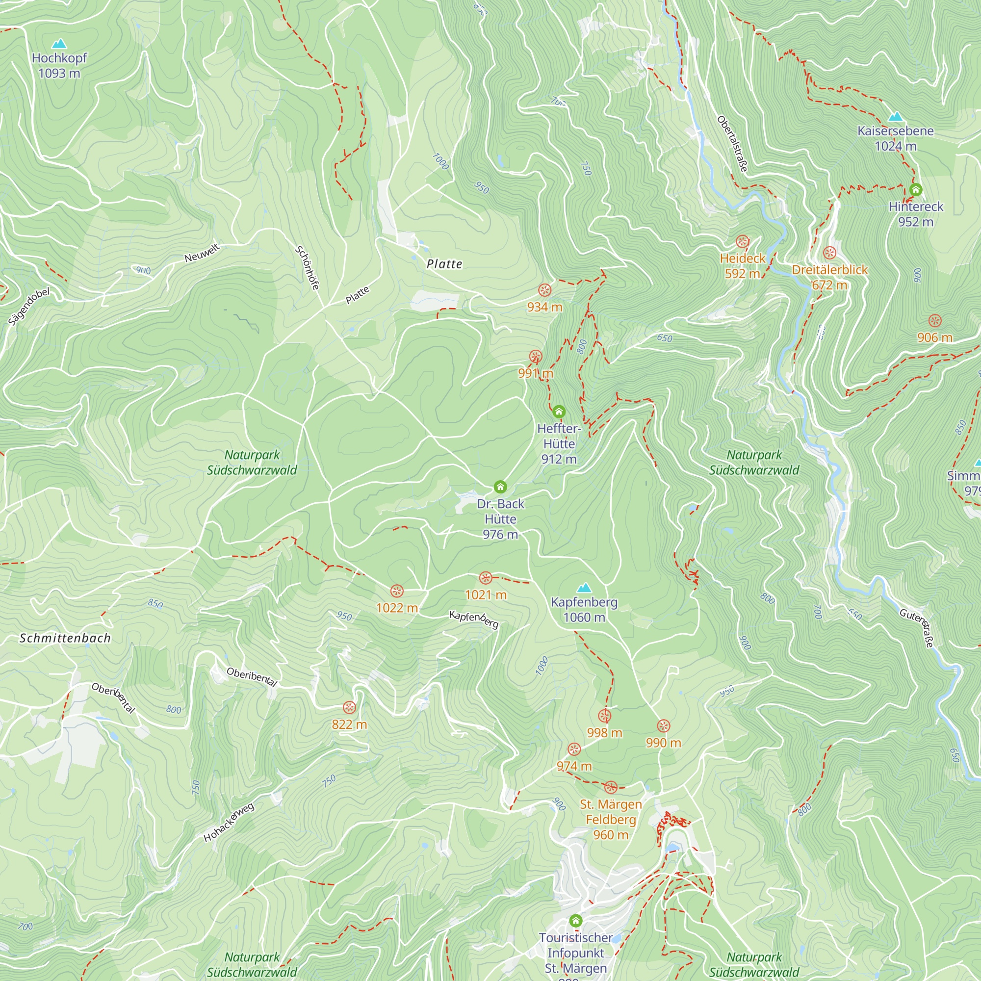 Gschwanderdobelhütte map