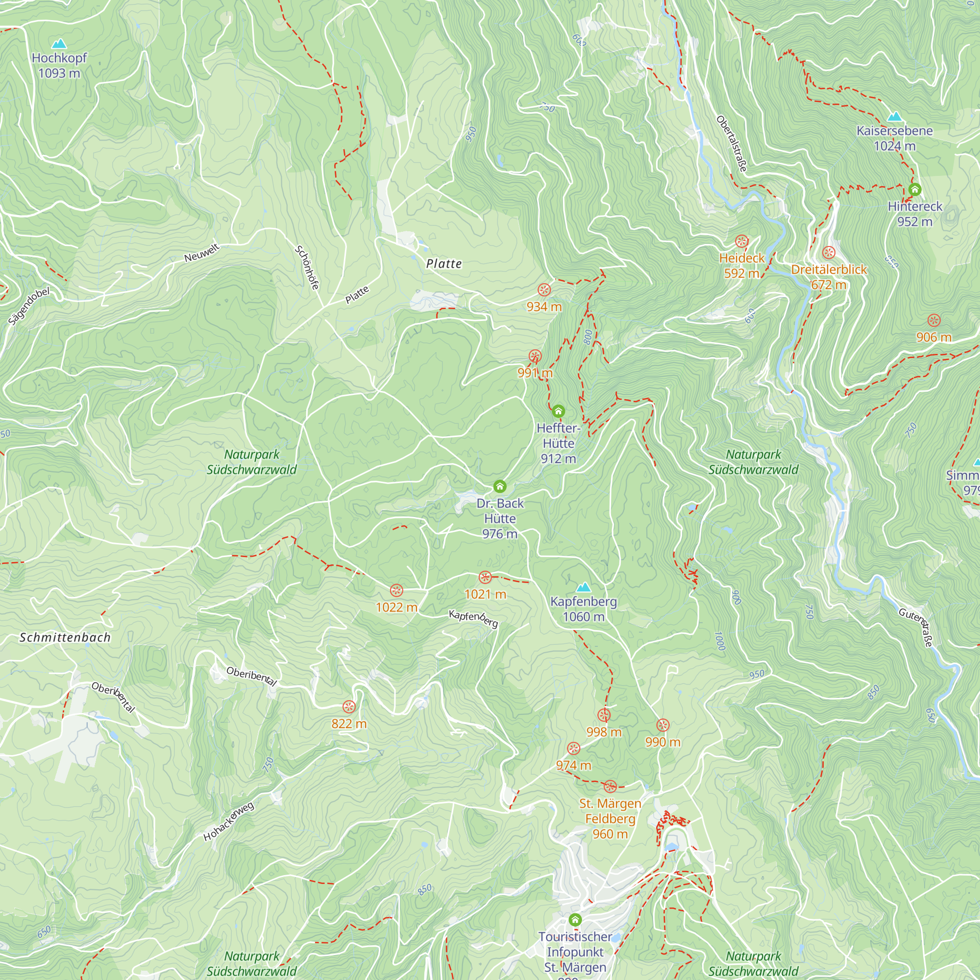 Gschwanderdobelhütte map