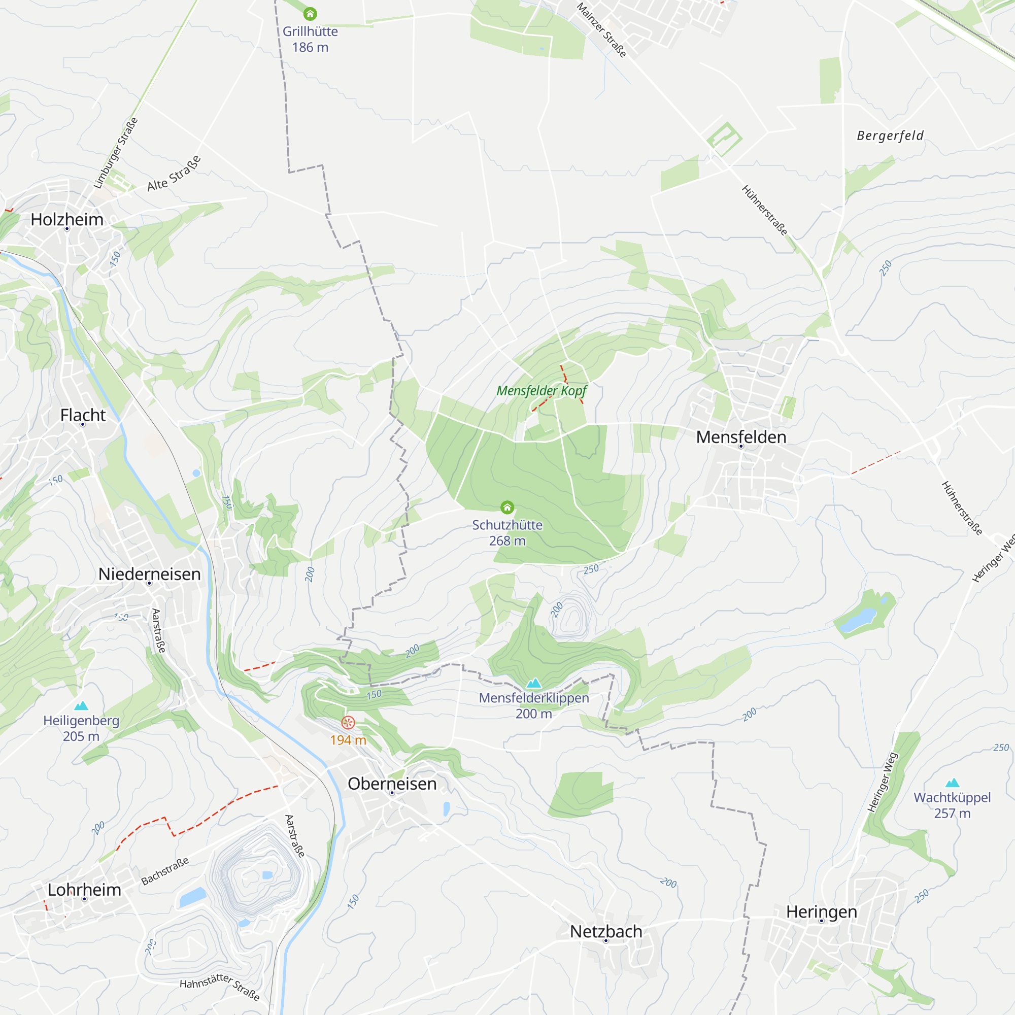 Schutzhütte map