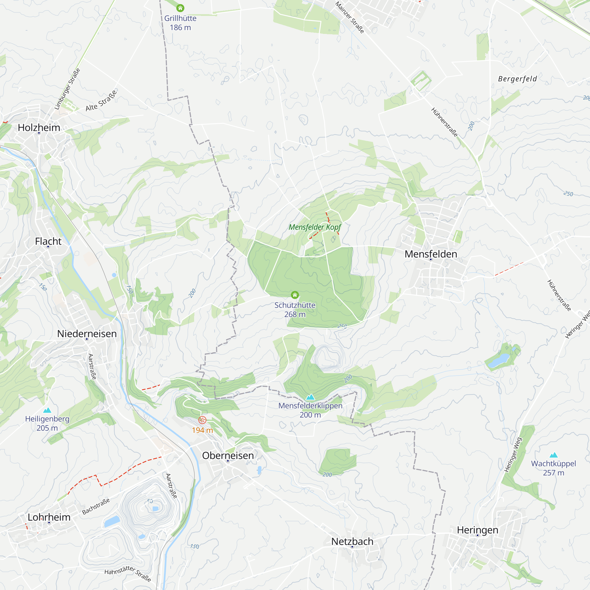 Schutzhütte map