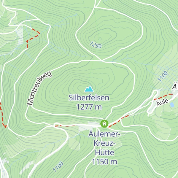 Map of Silberfelsen