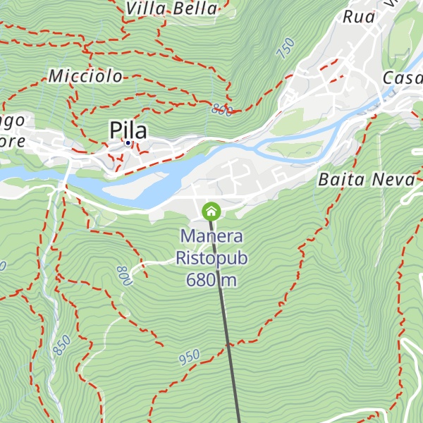 Map of Manera Ristopub