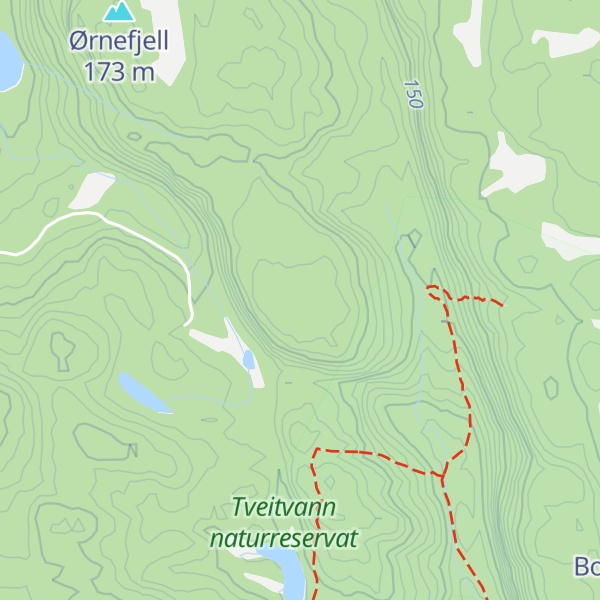 Map of Rebbåsheia