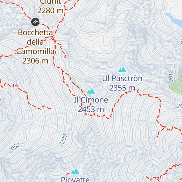 Map of Il Cimone