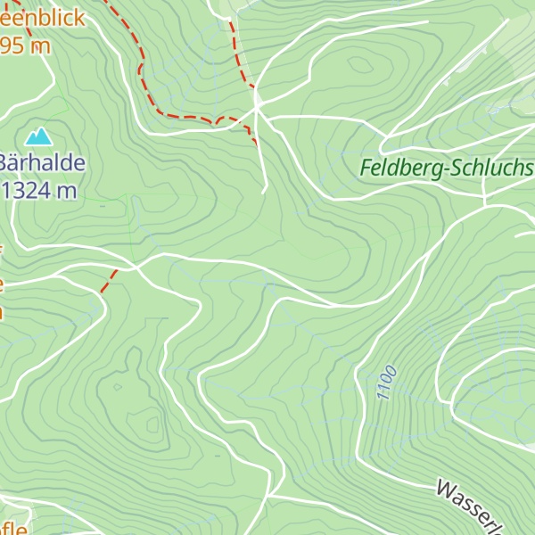 Map of Wasserlochhütte