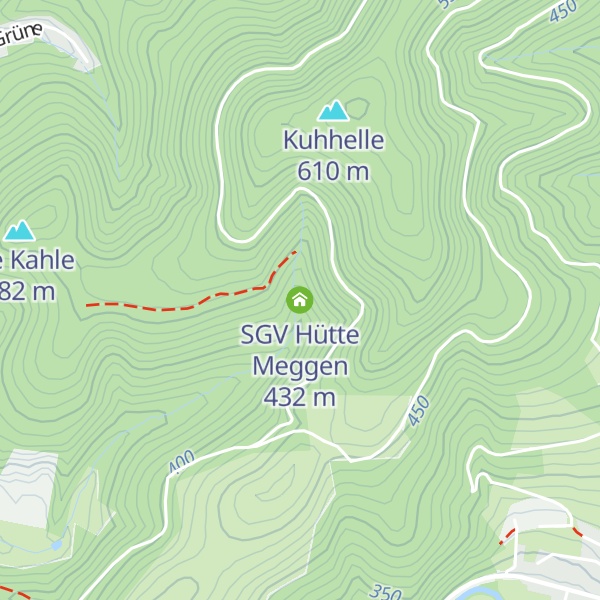 Map of SGV Hütte Meggen