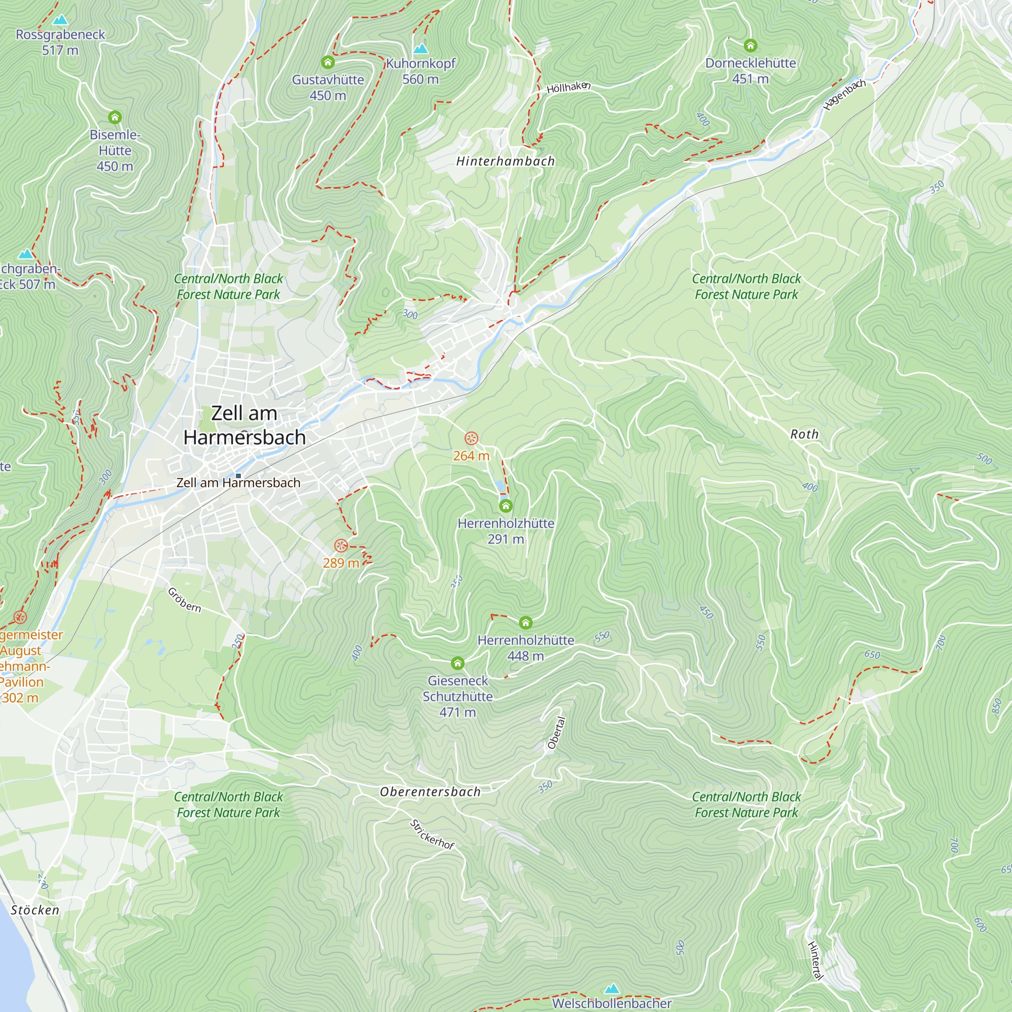 Herrenholzhütte map