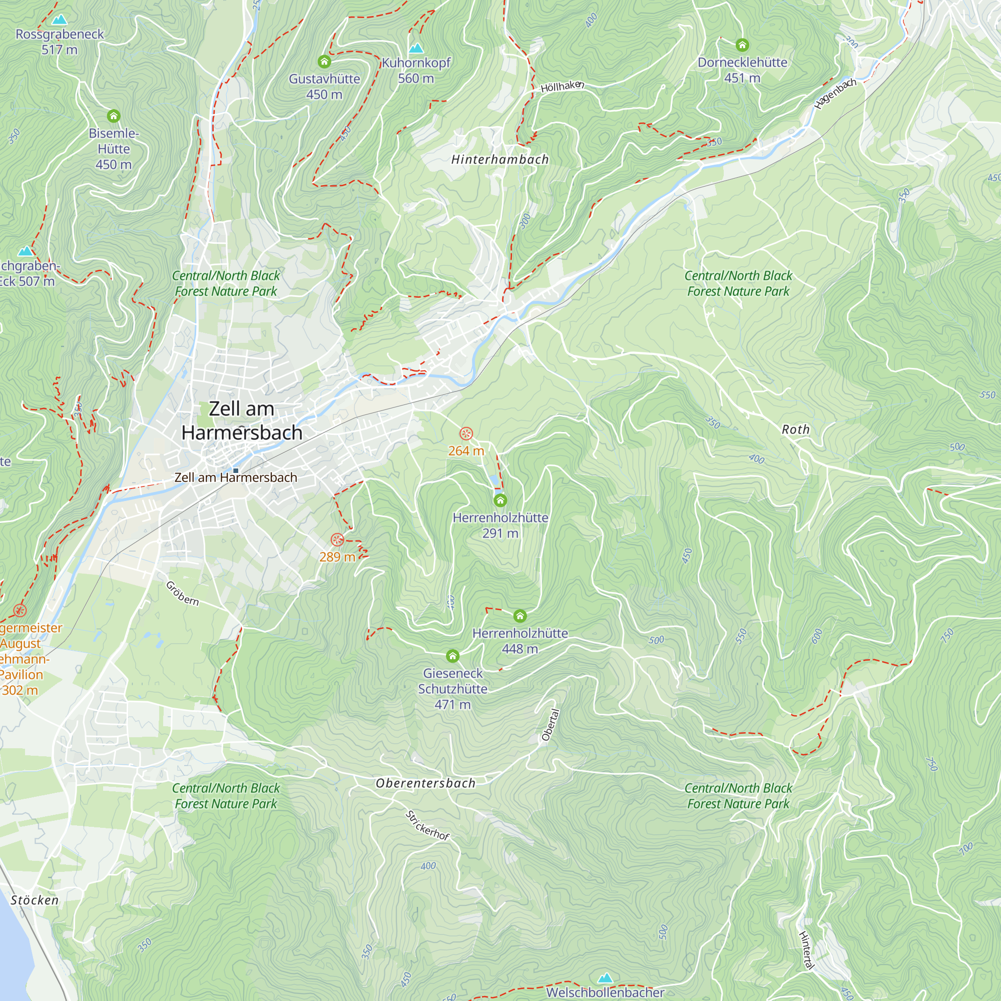 Herrenholzhütte map