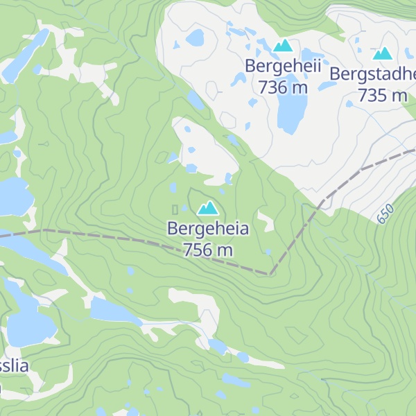 Map of Bergeheia