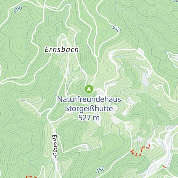 Map of Naturfreundehaus Störgeißhütte