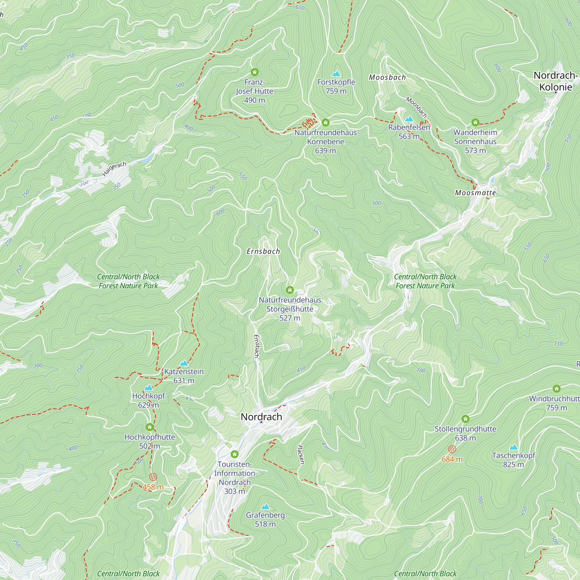 Naturfreundehaus Störgeißhütte map