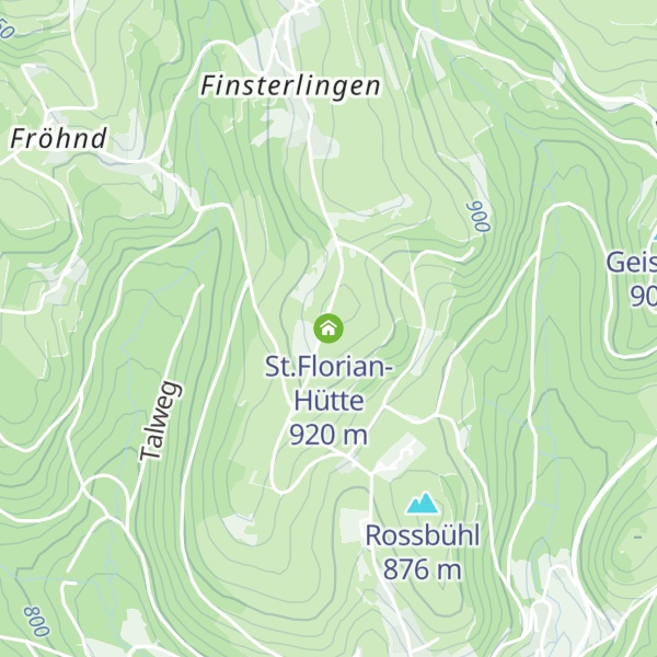 Map of St.Florian-Hütte