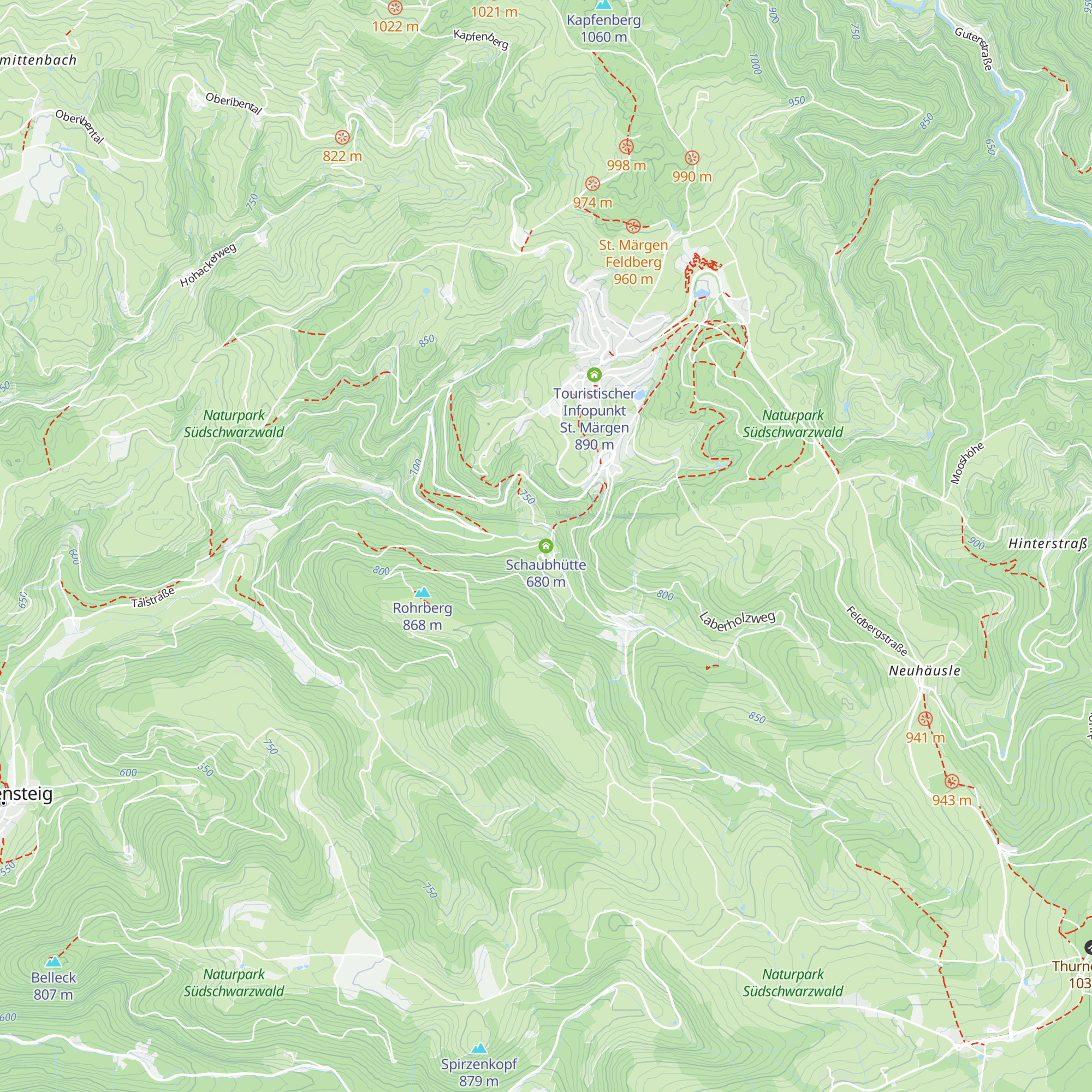 Schaubhütte map