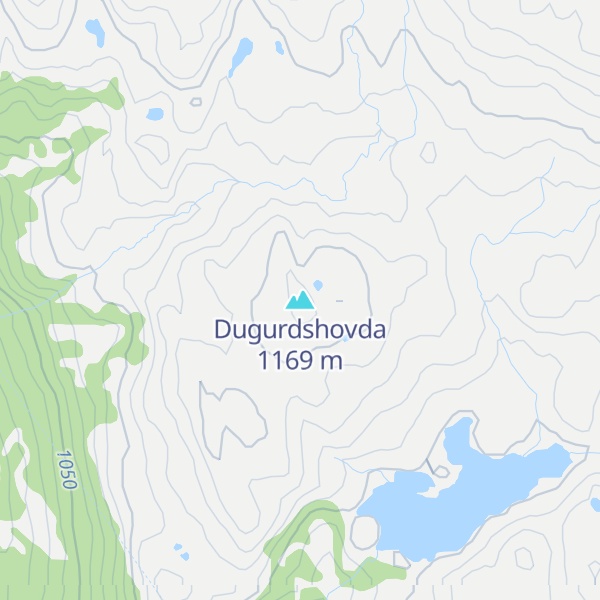 Map of Dugurdshovda