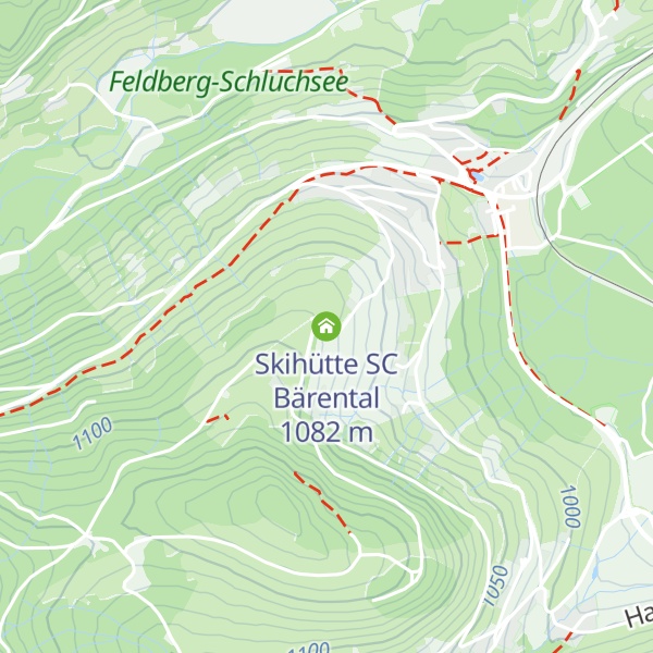 Map of Skihütte SC Bärental