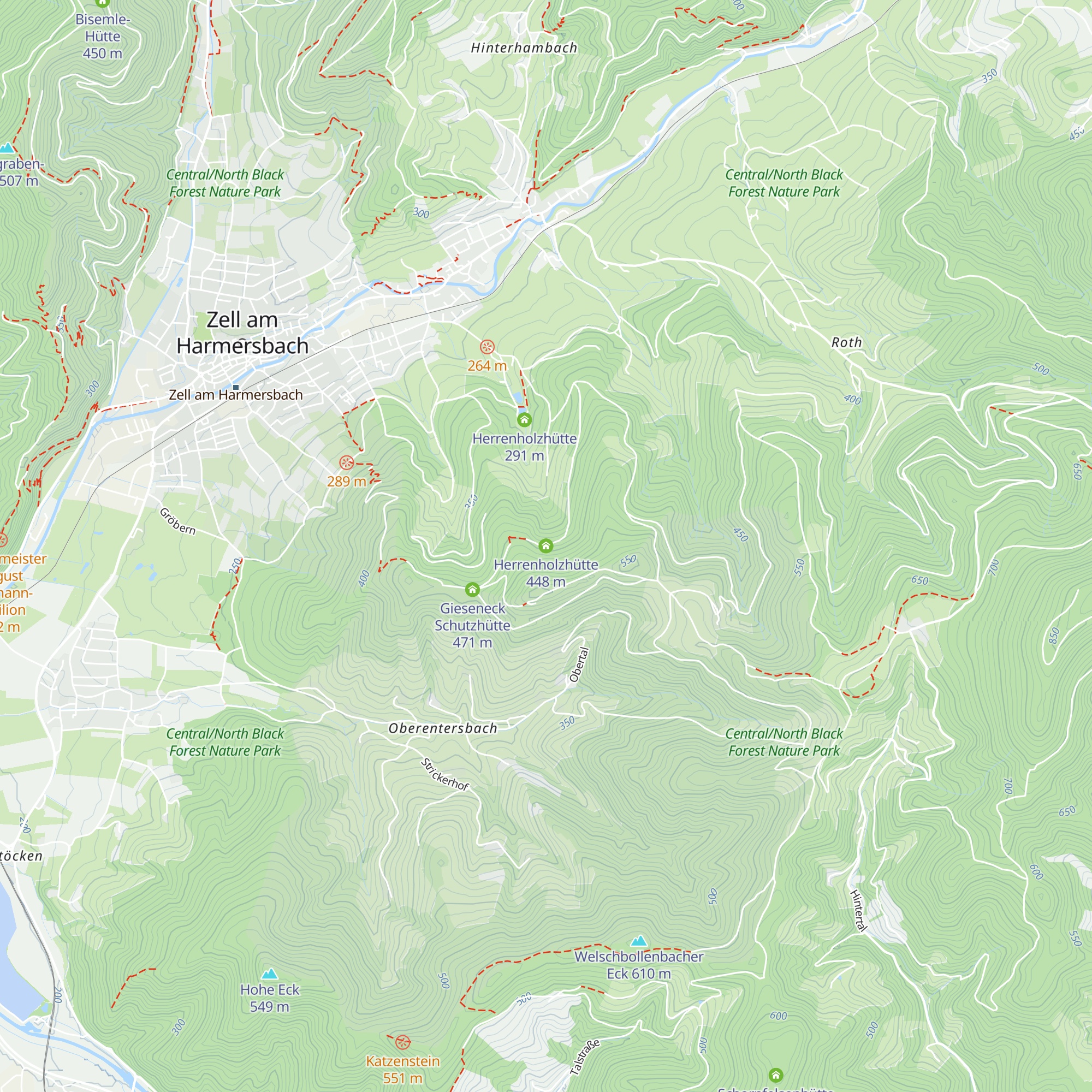 Herrenholzhütte map